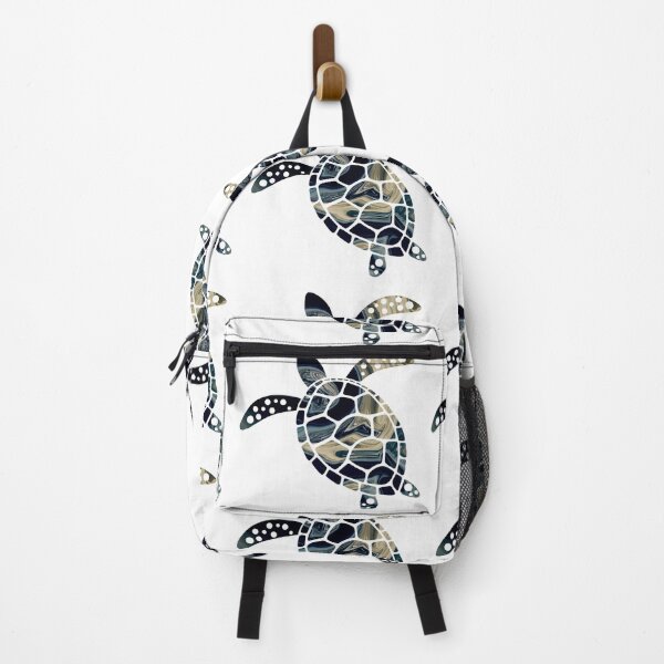 Item preview, Blue Sea turtle with watery design designed and sold by Soumita.