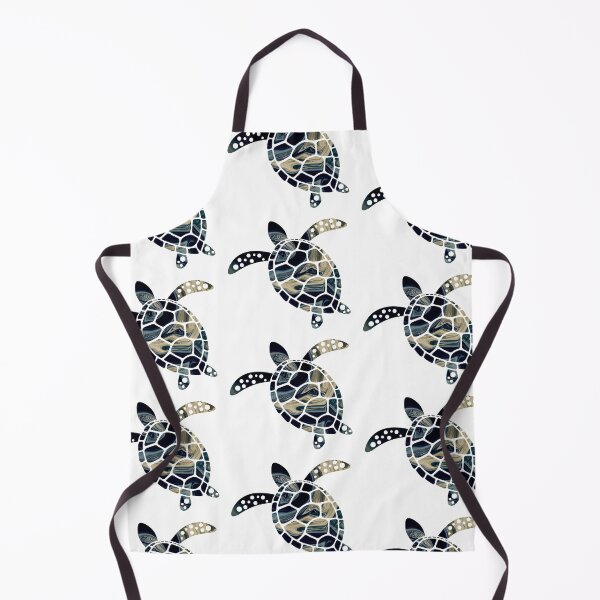 Item preview, Blue Sea turtle with watery design designed and sold by Soumita.