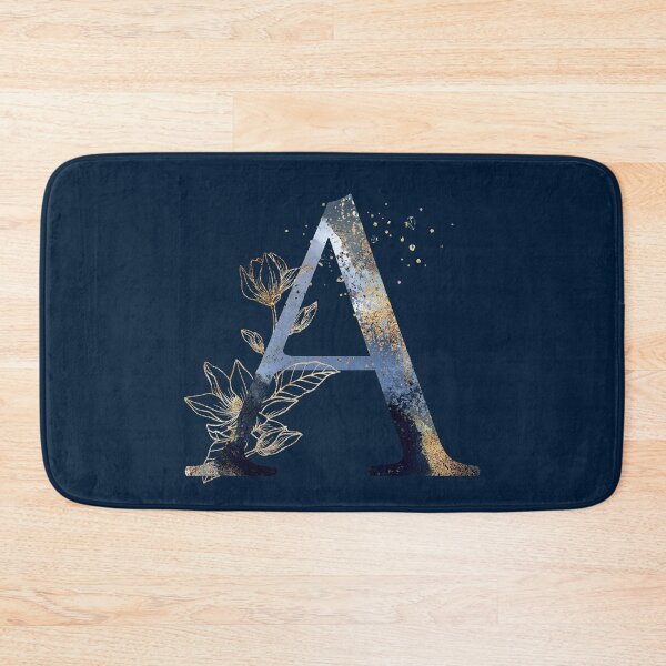 Item preview, Floral Initial Letter A, Monogrammed designed and sold by PinkLotusArt.