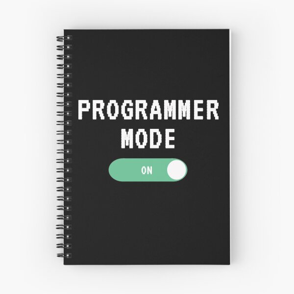 Item preview, Programmer mode activated - White designed and sold by TheMauveCat.