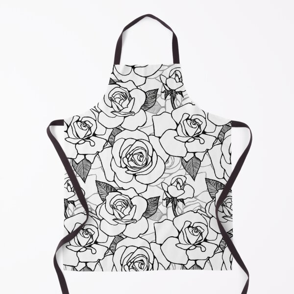 Item preview, Black and White Roses Drawing designed and sold by ColorObsession.