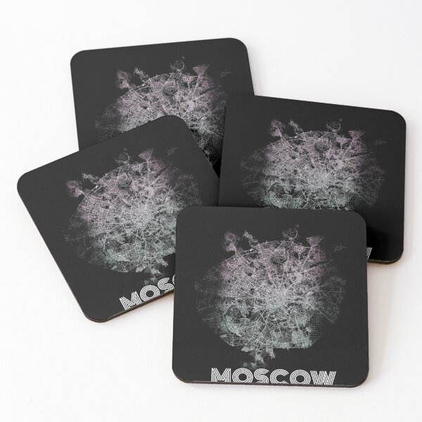 Item preview, MOSCOW city road map black and white artistic simple , complex  designed and sold by rashadat.