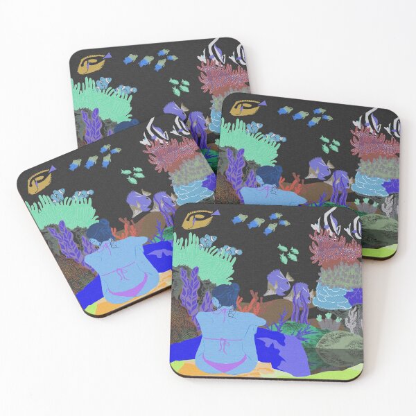Item preview, Coral Reef View Blue Edition designed and sold by FlorHulluu.