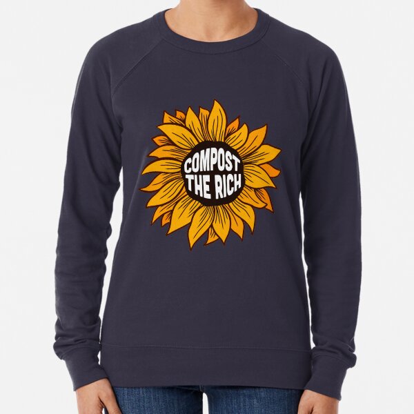 Compost the Rich Sunflower Lightweight Sweatshirt
