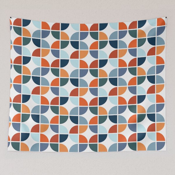 Item preview, Colorful retro style geometry designed and sold by BattaAnastasia.