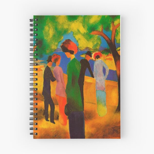 Item preview, Woman in a Green Jacket-August Macke designed and sold by LexBauer.