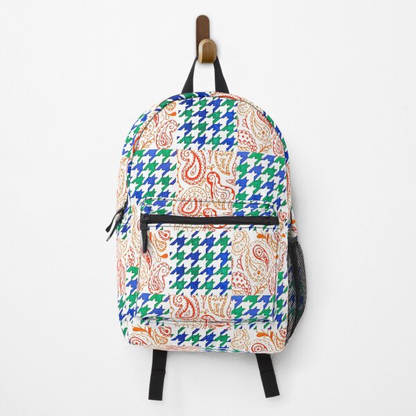Item preview, houndstooth paisley check designed and sold by Rowan-artist.