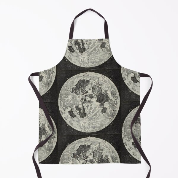 Item preview, Vintage Moon Map designed and sold by BlueSpecsStudio.