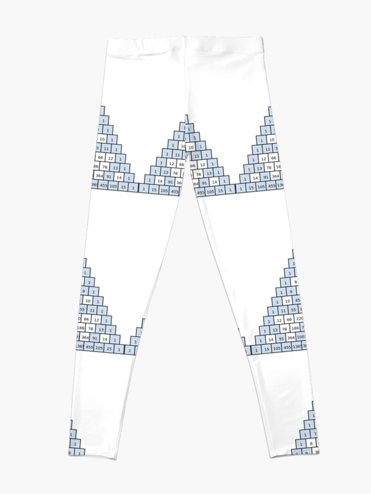 Alternate view of Math-based images in everyday children's setting lay the foundation for subsequent mathematical abilities. Pascal's Triangle, треугольник паскаля, #PascalsTriangle, #треугольникпаскаля Leggings