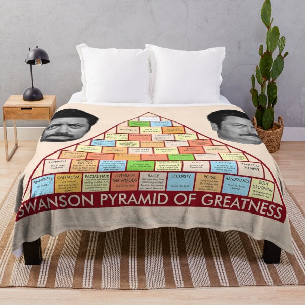 Item preview, Ron Swanson Pyramid of Greatness designed and sold by bibliophan.