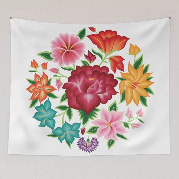Item preview, Mexican Floral Bouquet designed and sold by Akbaly.