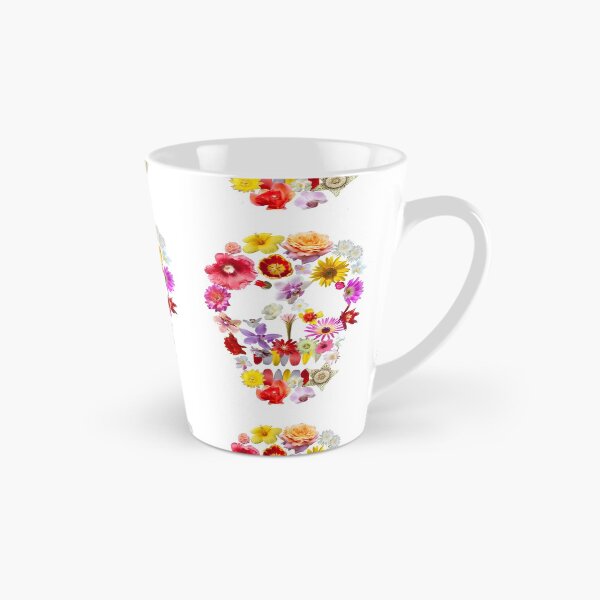 Item preview, Flower skull designed and sold by enrikepaz.