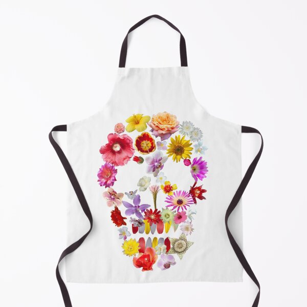 Item preview, Flower skull designed and sold by enrikepaz.