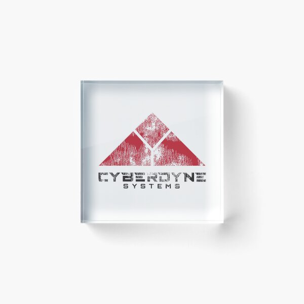 Item preview, Worn Cyberdyne Logo (Red) designed and sold by Mercatus.