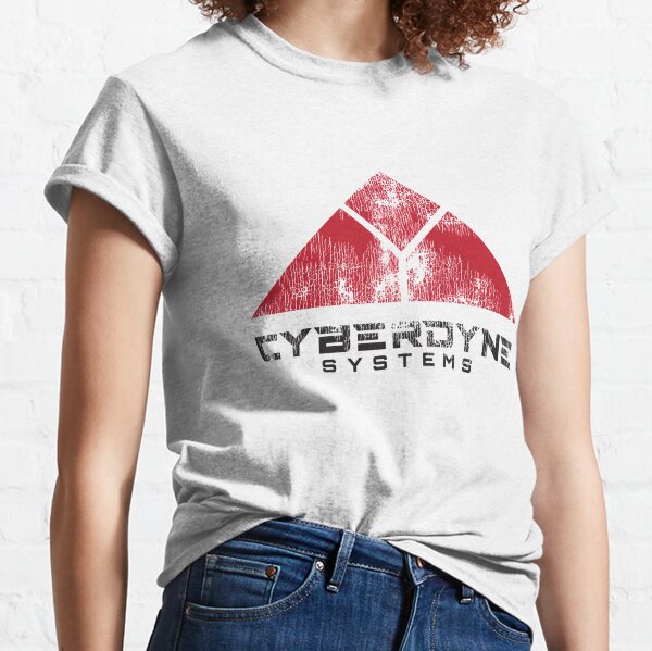 Worn Cyberdyne Logo (Red) Classic T-Shirt