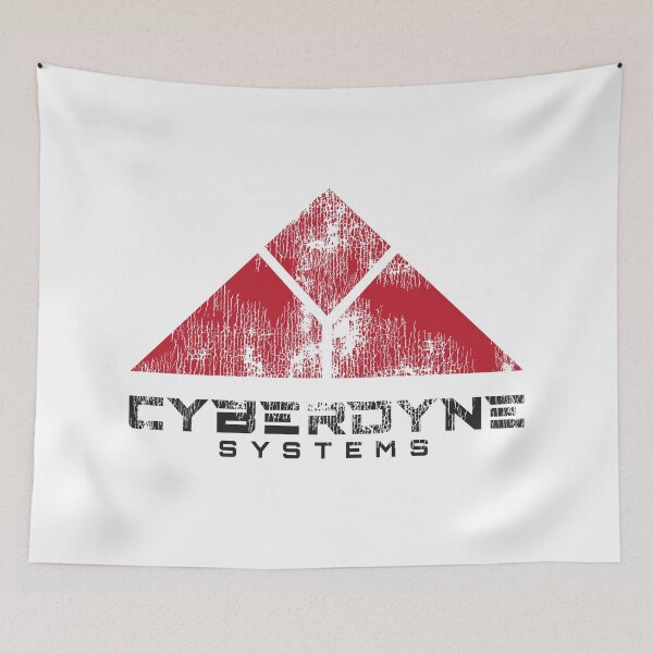 Item preview, Worn Cyberdyne Logo (Red) designed and sold by Mercatus.