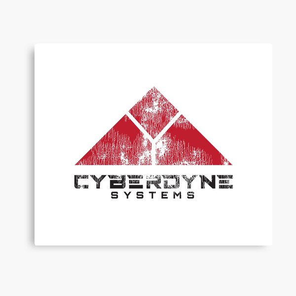 Item preview, Worn Cyberdyne Logo (Red) designed and sold by Mercatus.