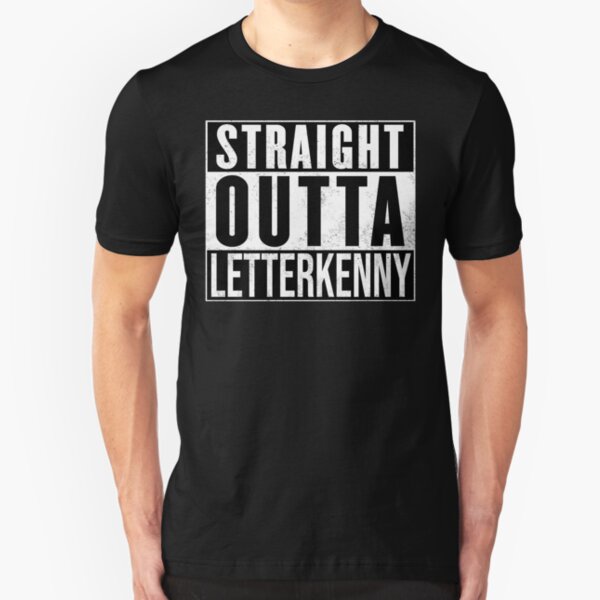 Straight Outta Letterkenny - Donegal - Ireland Slim Fit T-Shirt