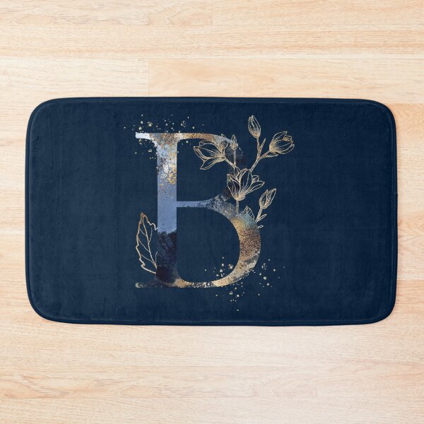Item preview, Floral Initial Letter B, Monogrammed designed and sold by PinkLotusArt.