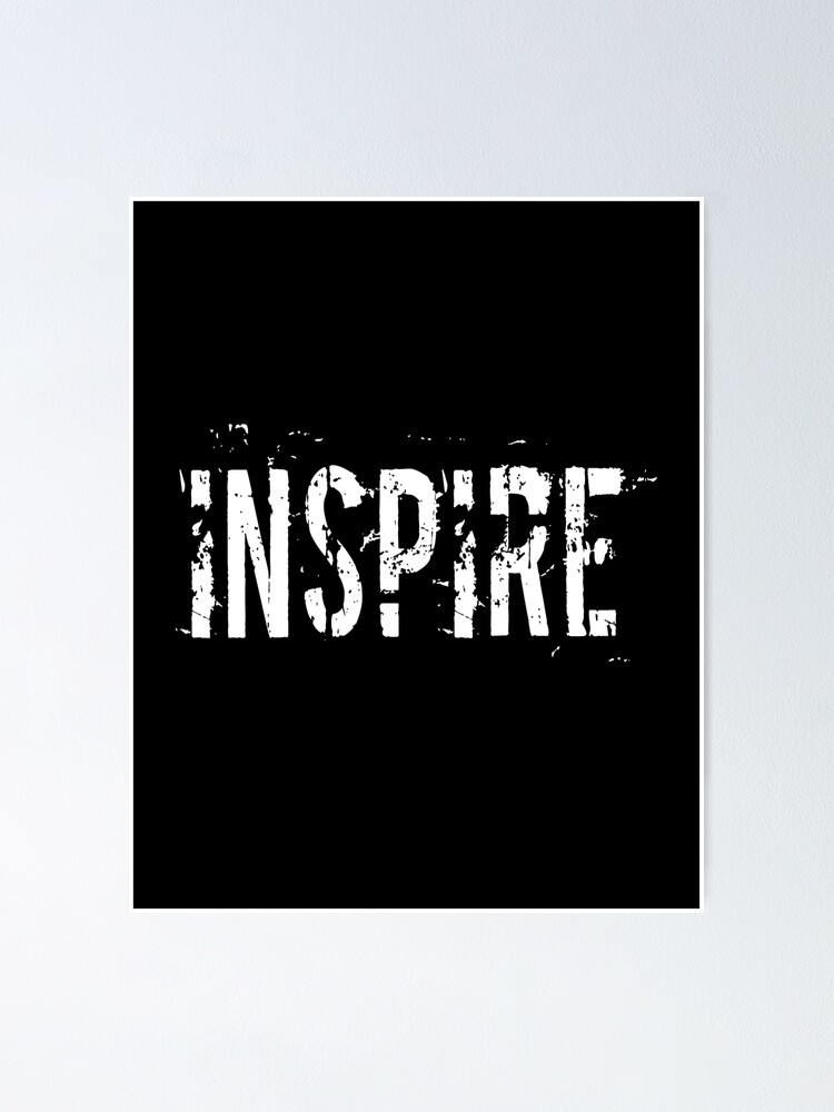 Thumbnail 1 of 3, Poster, Inspire designed and sold by BVitamins.