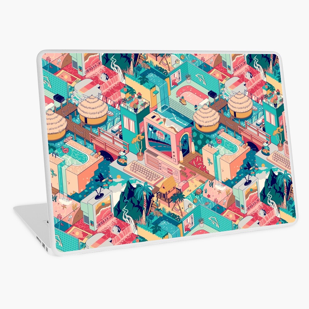 Missing Paradise Laptop Skin
