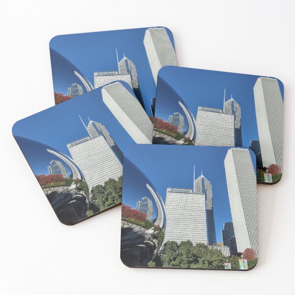 Item preview, Cloud Gate Bean in Chicago, Illinois  designed and sold by maria-sunshine.