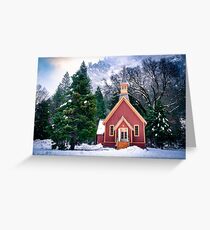 Yosemite Church Greeting Card