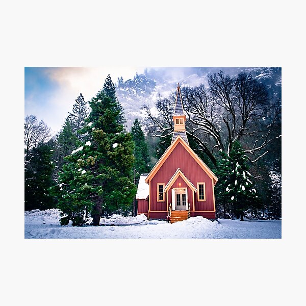 Yosemite Church Photographic Print