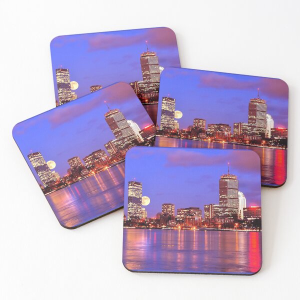 Item preview, Moonlit Boston on the Charles designed and sold by Mitchell Grosky.