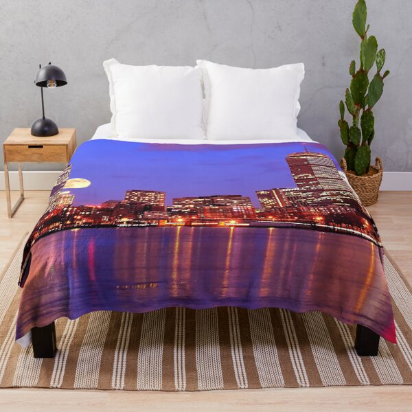 Item preview, Moonlit Boston on the Charles designed and sold by Mitchell Grosky.