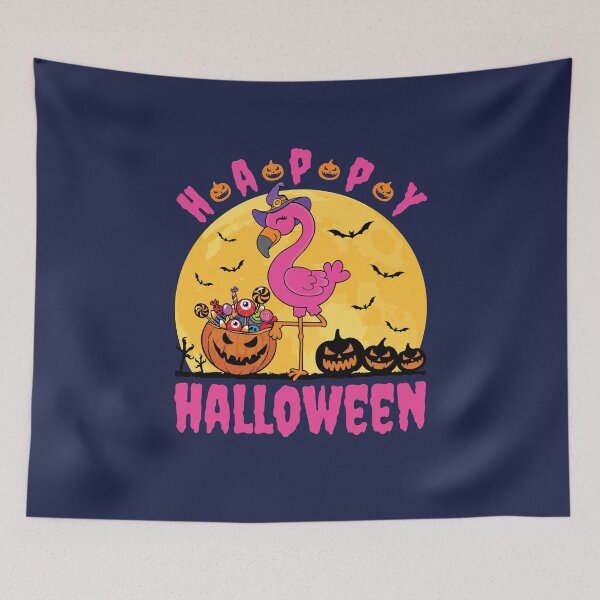 Item preview, Flamingo Halloween designed and sold by jaygo.