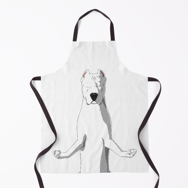 Artikelvorschau, Meditierender Dogo Argentino Hund entworfen und verkauft von alwe-designs.
