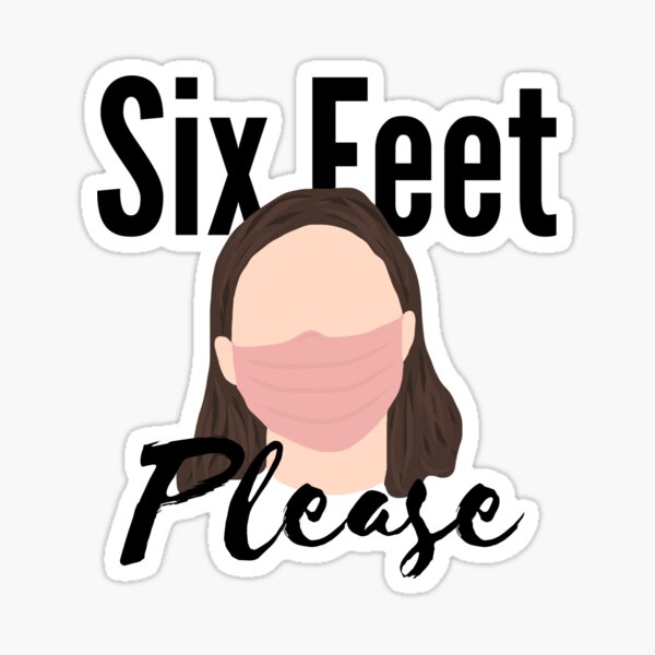 Item preview, Six Feet Please! designed and sold by faithyaeko.