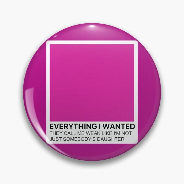 Item preview, Everything I wanted Billie Eilish Pantone  designed and sold by erinxswan.