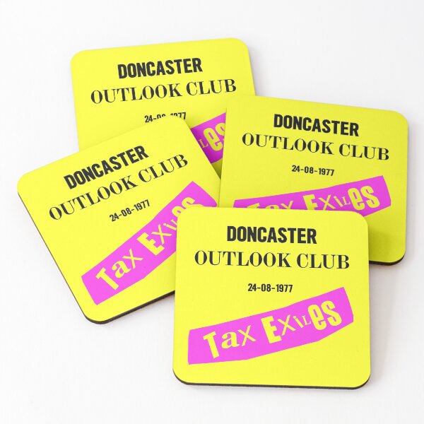 Item preview, Doncaster Punk Tax Exiles Outlook Club designed and sold by Logo-A-GoGo.