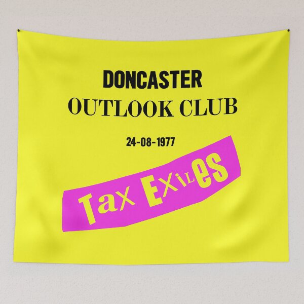 Item preview, Doncaster Punk Tax Exiles Outlook Club designed and sold by Logo-A-GoGo.