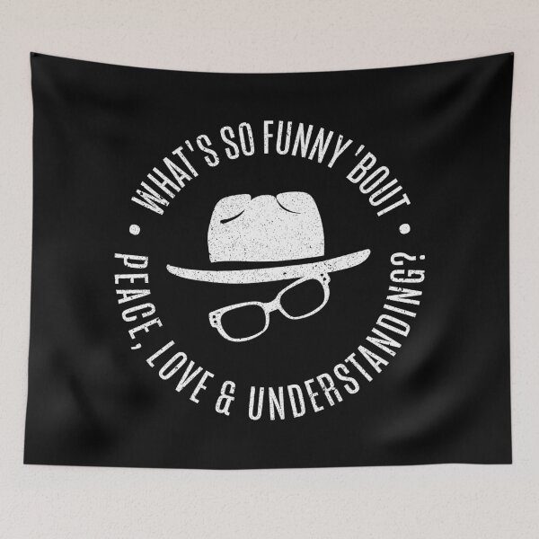 Item preview, Peace, Love and Understanding - Elvis Costello designed and sold by DesignCats.