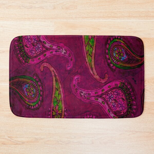 Item preview, plum paisleys designed and sold by Nickdavisinghe.