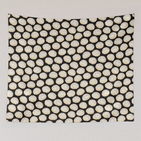 Item preview, Anise Cookie Pattern (BLACK) designed and sold by LauraPlad.