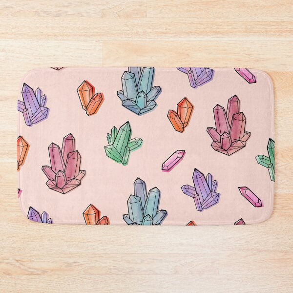 Item preview, Watercolour Crystals Pattern designed and sold by mossferns.
