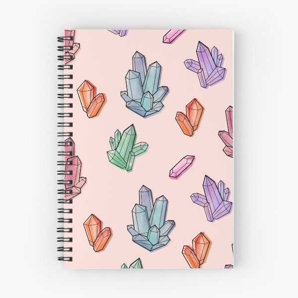 Item preview, Watercolour Crystals Pattern designed and sold by mossferns.