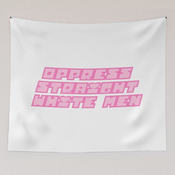 Item preview, oppress straight white men designed and sold by wakinguptired.