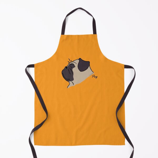 Item preview, Pug silhouette designed and sold by LivHana.