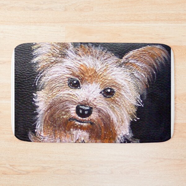 Item preview, DOG: Yorkie Yorkshire Terrier *Spanky*~Pop Art~Original Painting~LilyKoArt designed and sold by Spinning Plates 360.