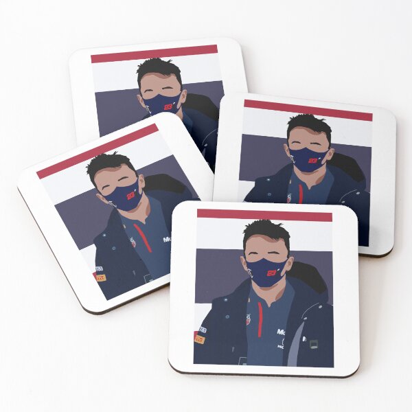 Item preview, Alex Albon at the 2020 British Grand Prix in front of a Thai flag designed and sold by royaldutchness.