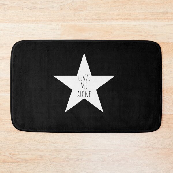 Item preview, “Leave me alone” star designed and sold by SisterRedcap.