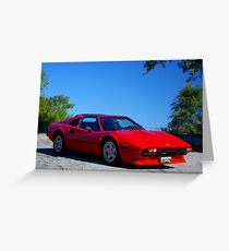1980 Ferrari... I had a Dream......... Greeting Card