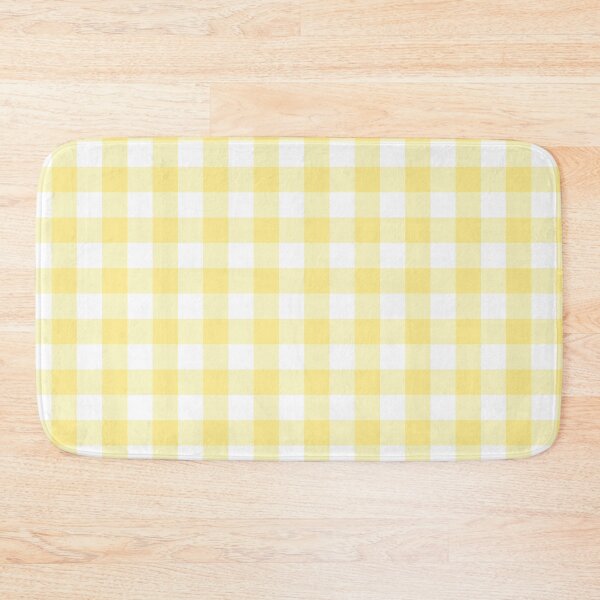 Item preview, Yellow and White Gingham designed and sold by KiniArt.