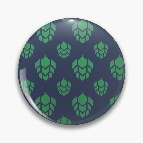 Item preview, Green Beer Modern hops Pattern designed and sold by Byfab.