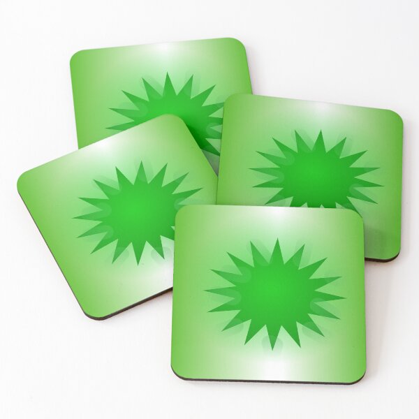 Item preview, star green  background designed and sold by miaterinka.